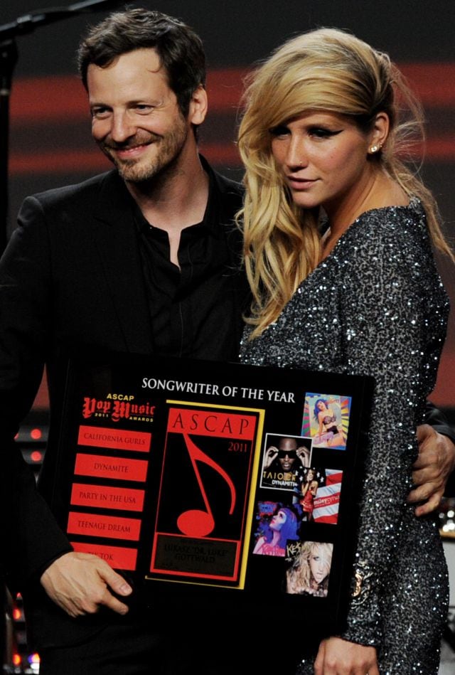 Kesha y Dr Luke en tiempos mejores (Getty).