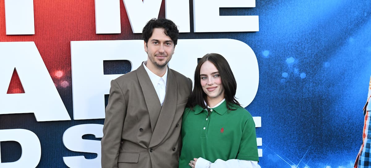 Billie Eilish y Nat Wolff en la premiere de la película documental 'Billie Eilish - Hit Me Hard And Soft: The Tour (Live in 3D)' en Los Angeles - Variety via Getty Images