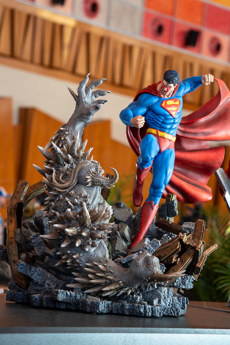 Figura de Superman en San Diego Comic-Con Málaga.