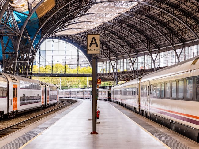 Entre los objetivos de la medida está el fomento de medios de transporte sostenibles, como el tren.