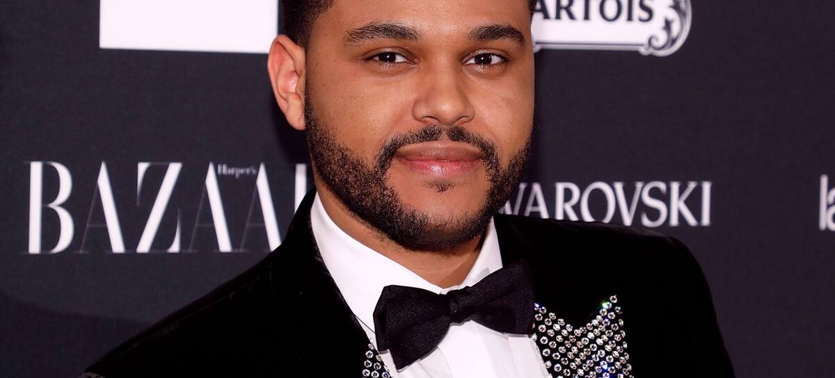 Abel Tesfaye (The Weeknd), en la fiesta Harper Icon en Nueva York en 2017