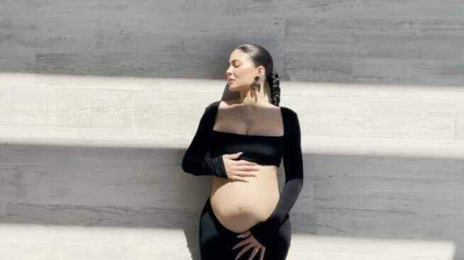 Kylie Jenner confirmó su embarazo con un video en Instagram