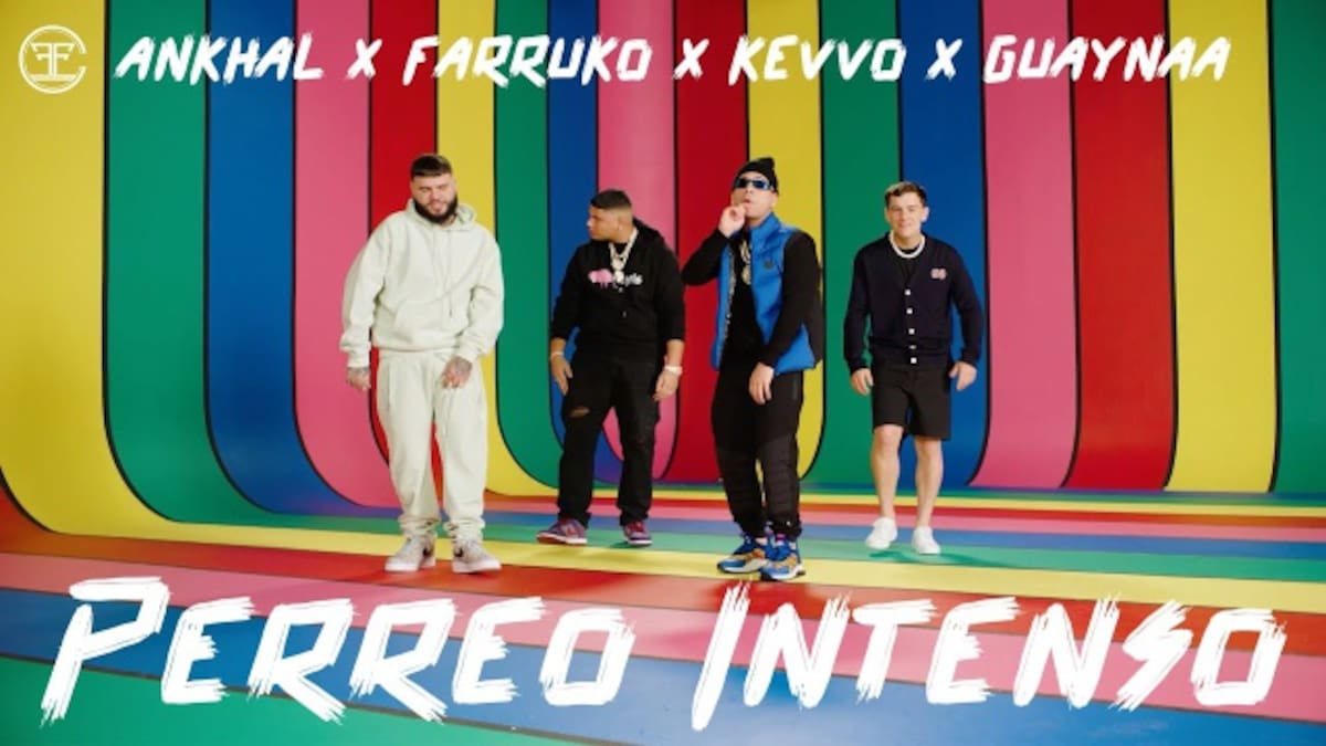 Farruko, Ankhal, Guaynaa & Kevvo con "Perreo Intenso"