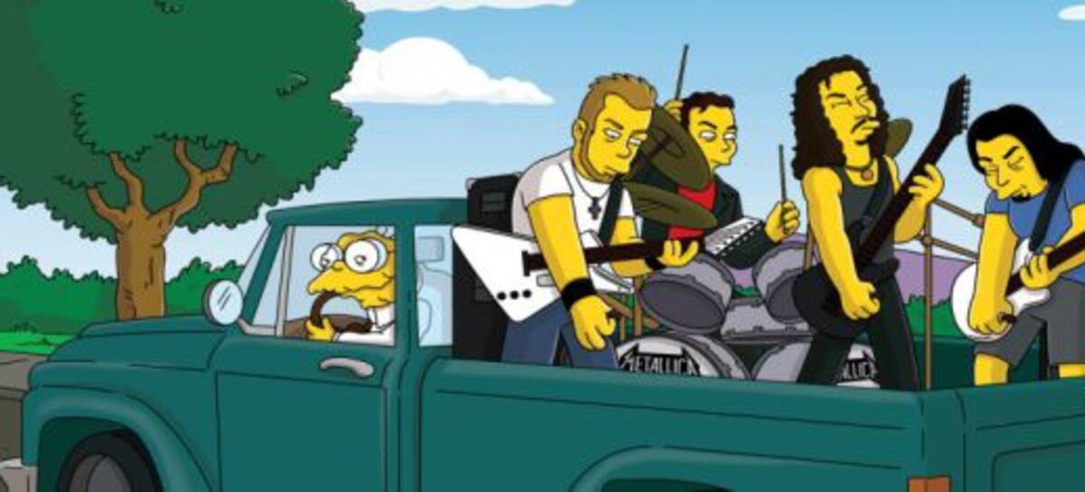 Las estrellas de la música al estilo Los Simpsons!