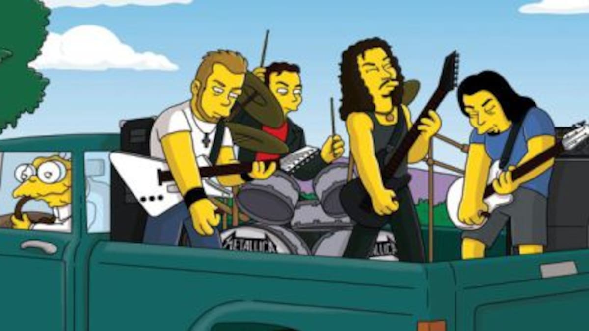 Los ídolos Pop convertidos en personajes de Los Simpsons