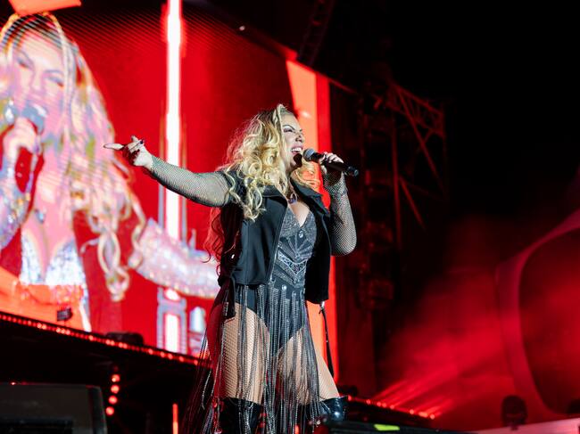 Fue una de las protagonistas de la noche.