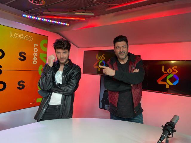 Blas y Tony, en el estudio de LOS40.