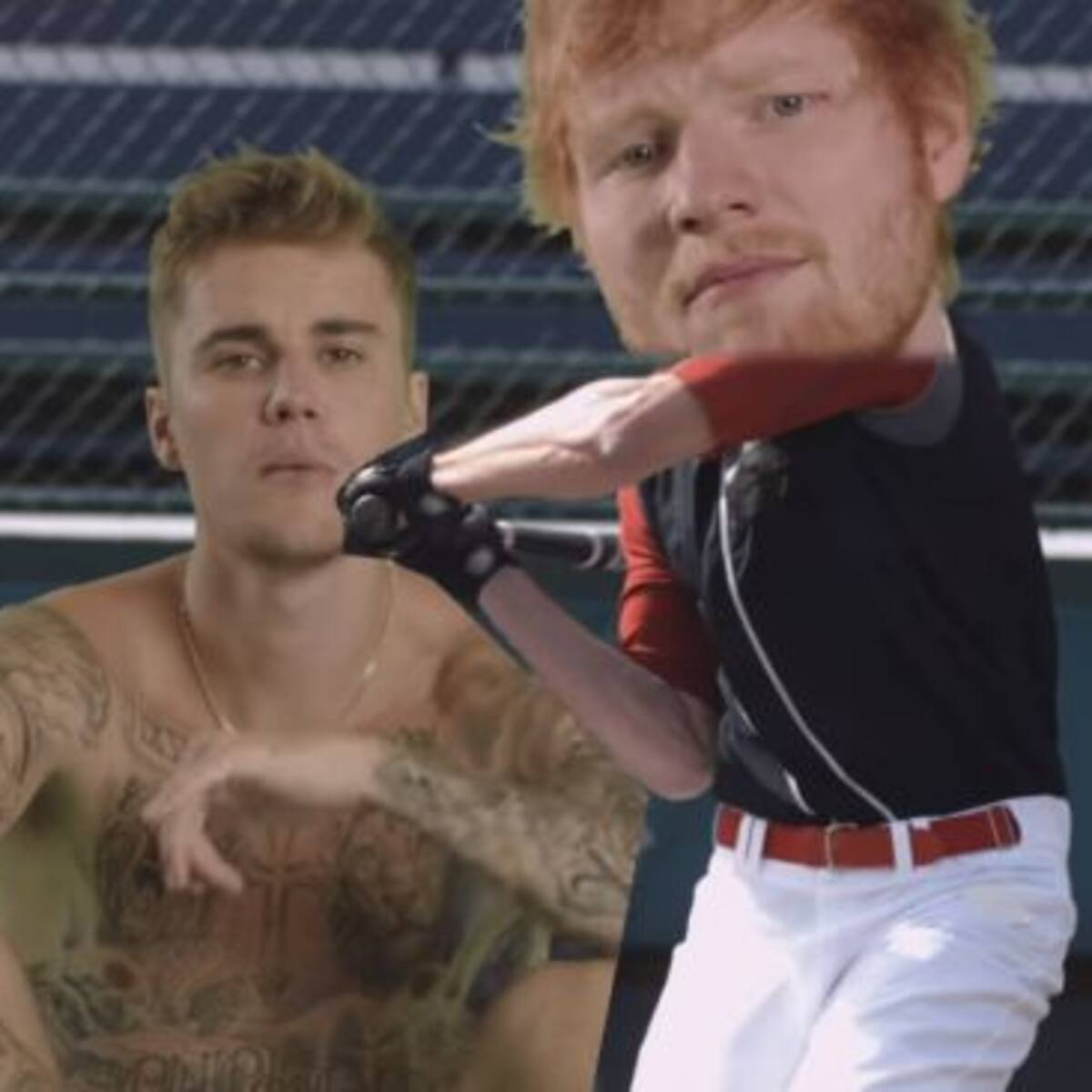Ed Sheeran y Justin Bieber dejaron sin palabras a sus fans con el video de ‘I don’t care’