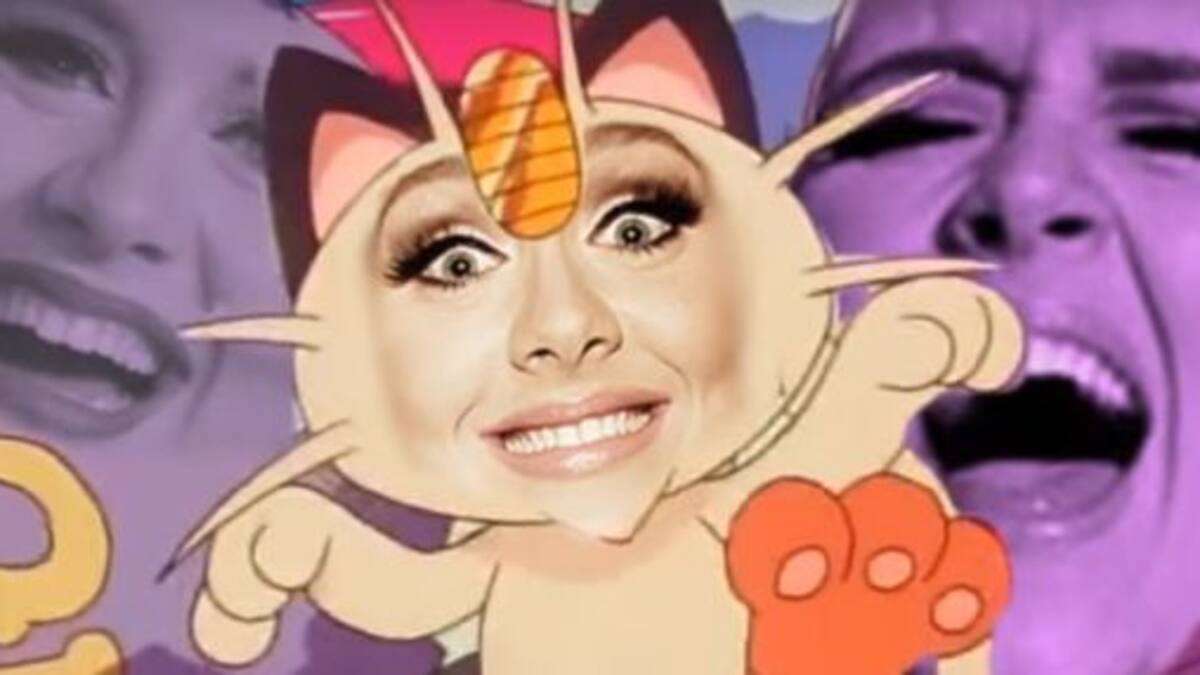 ¡Adele se convirtió en un Pokémon!