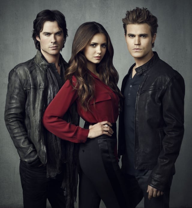 Los tres protagonistas de &#039;The Vampire Diaries&#039;