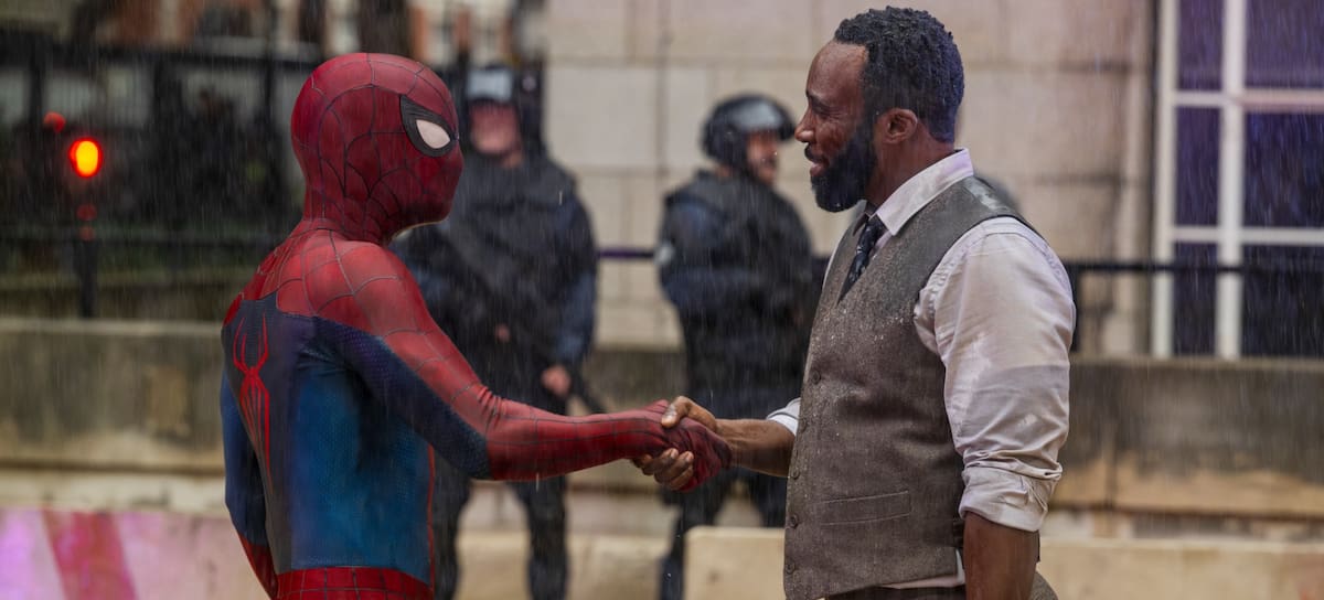 Tom Holland y Tramell Tillman en 'Spider-Man: Brand New Day'. / Sony Pictures