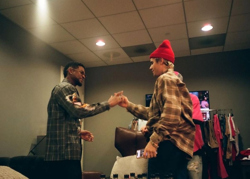 Usher y Justin bieber tienen varias cosas en común