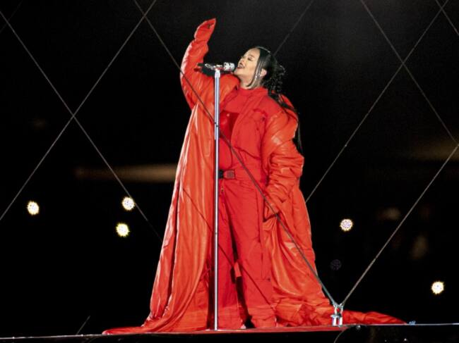 Rihanna en la Super Bowl LVII