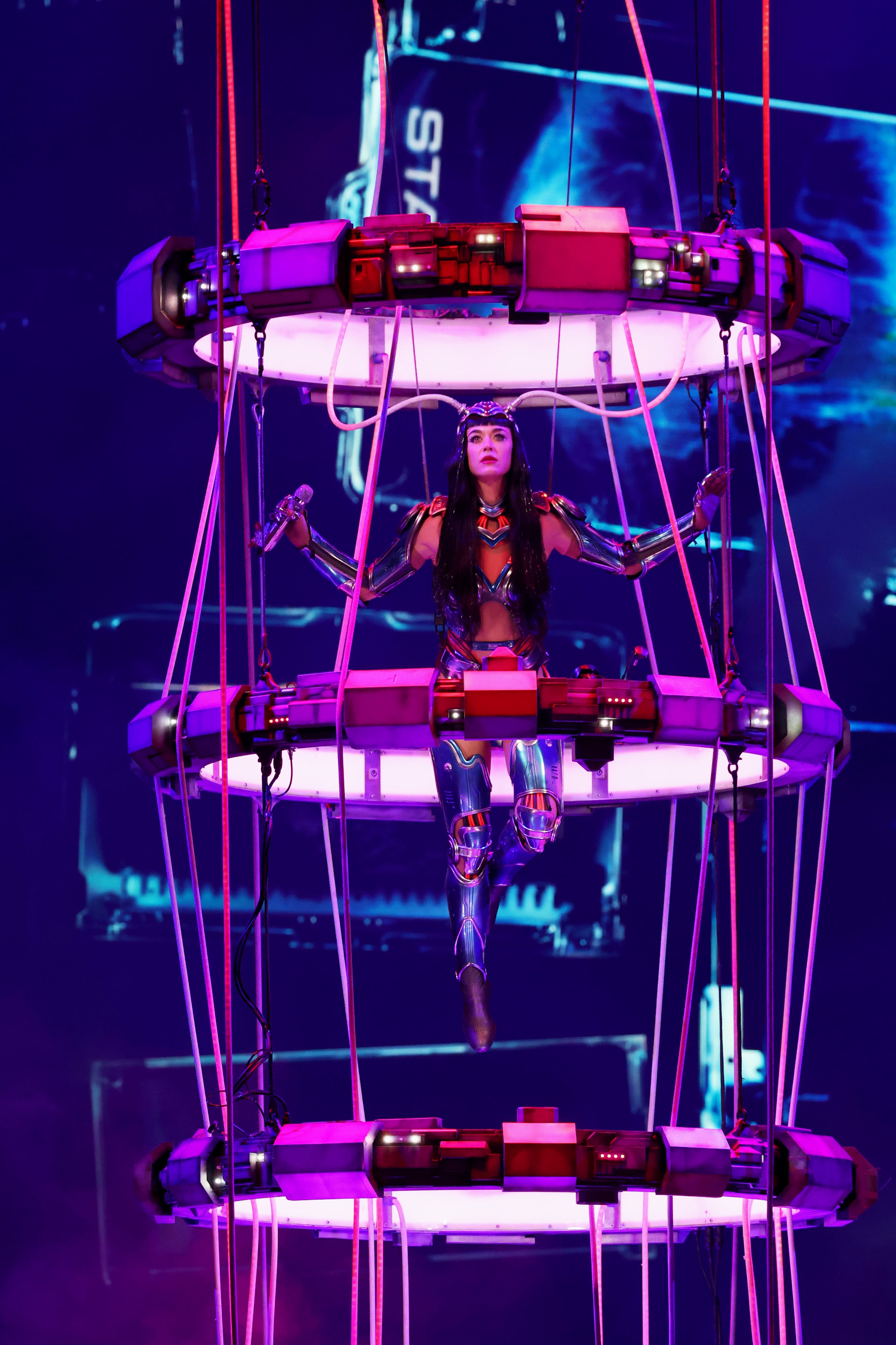 ES - Katy Perry durante su concierto en Nueva York