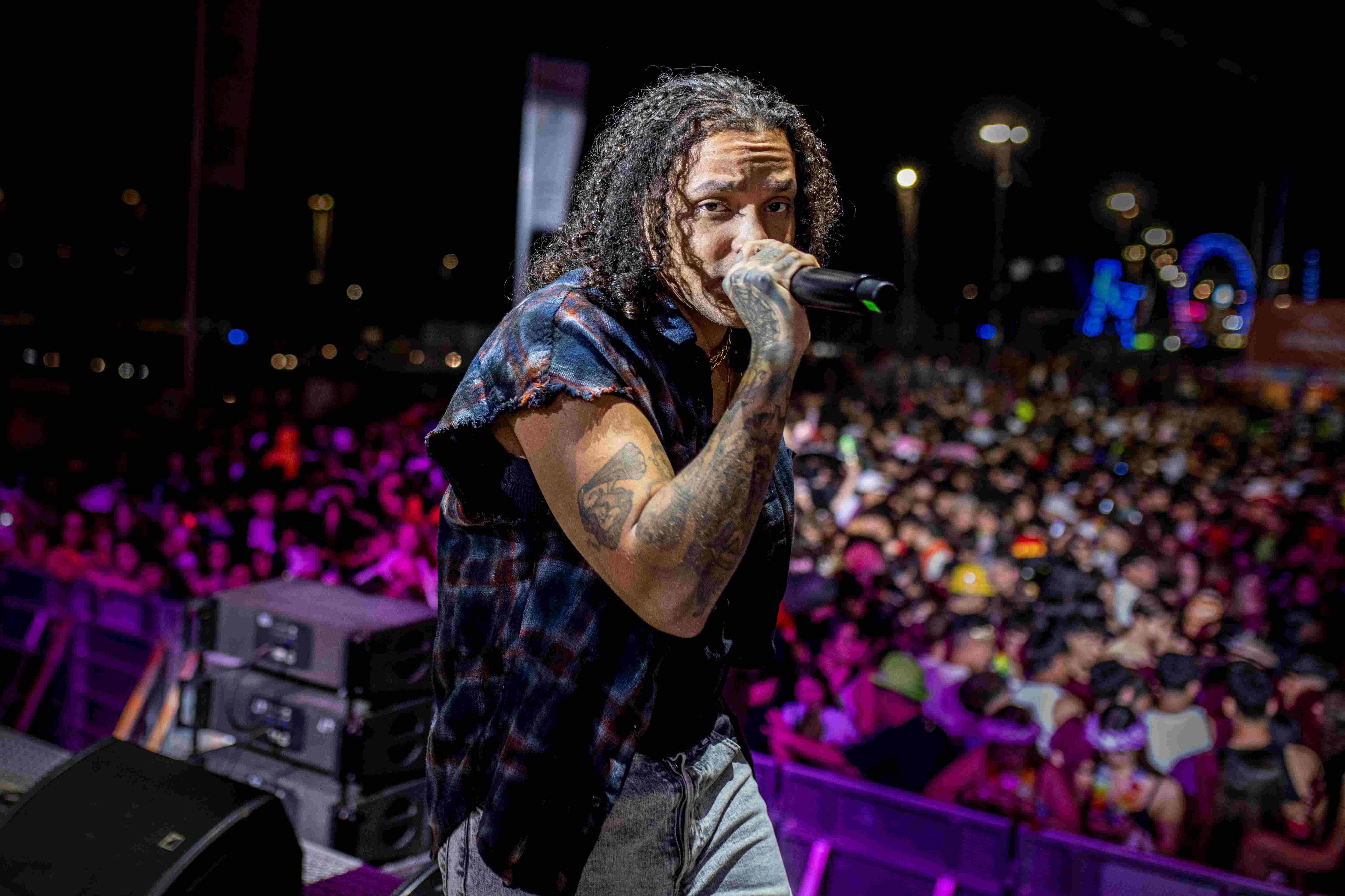 Jerry Di en los conciertos de Carnaval de LOS40 Canarias