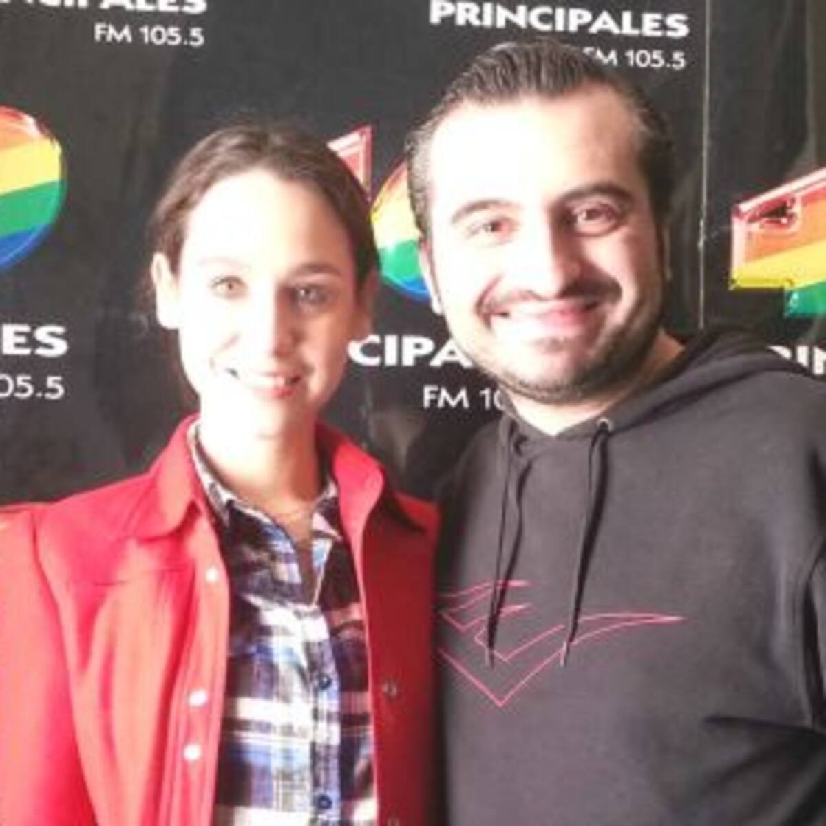 Daniela Herrero pasó por 40 Principales