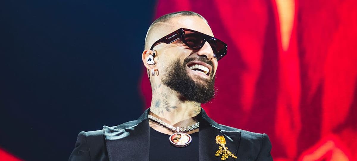 Maluma, en concierto en el Movistar Arena de Madrid en 2025 / Mariano Regidor/ Redferns / Getty Images