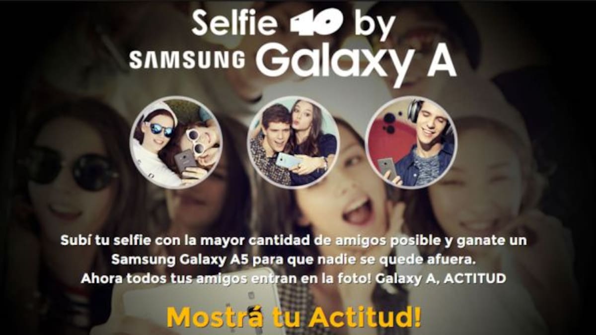 Bases y Condiciones del Concurso Selfie 40 By Samsung Galaxy A