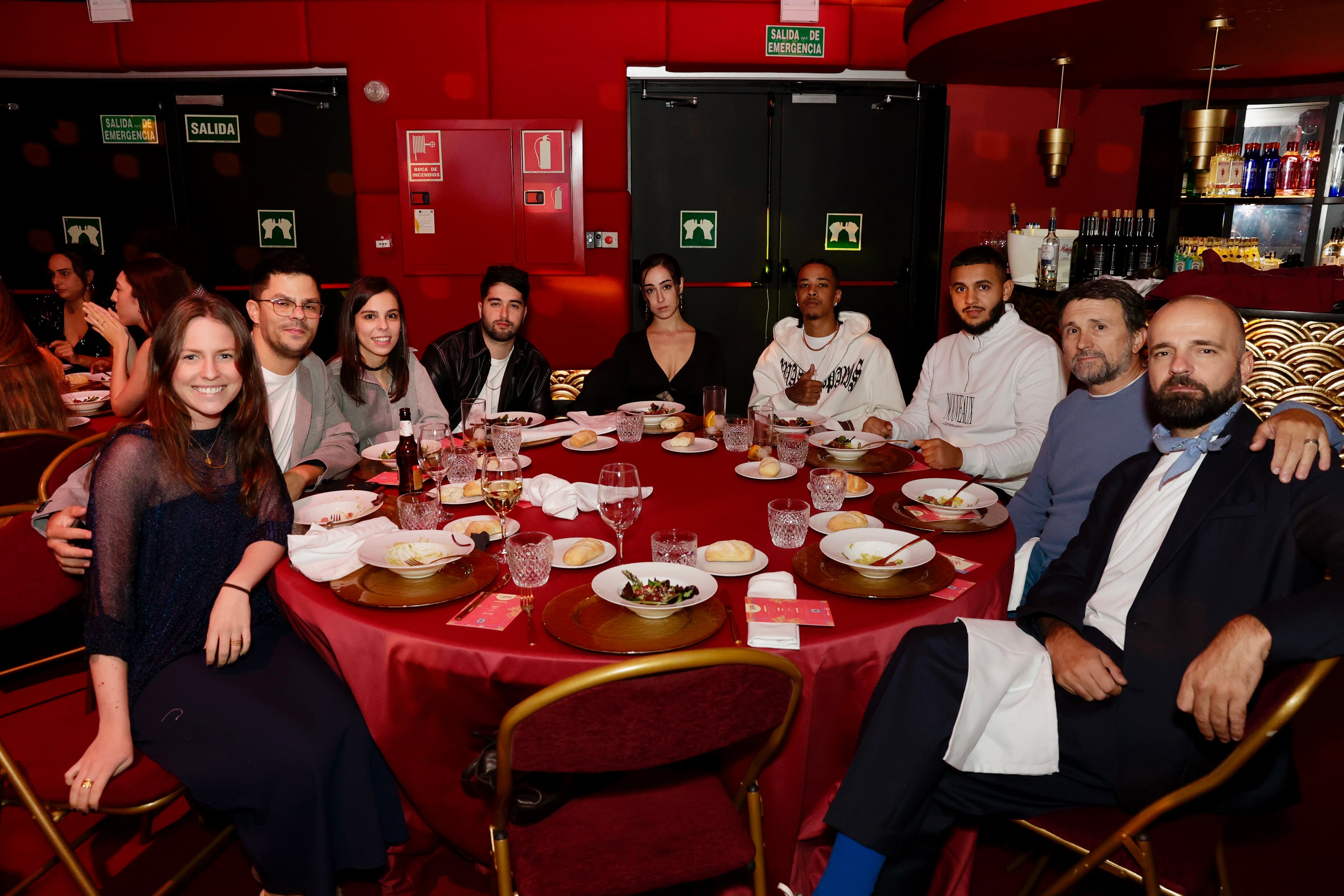 Chema Rivas y Nickzzy en la cena de nominados de LOS40 Music Awards Santander 2023 / Foto: Jorge París y Elena Buenavista