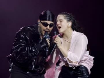 Rosalía revoluciona Tik Tok imitando a Rauw Alejandro