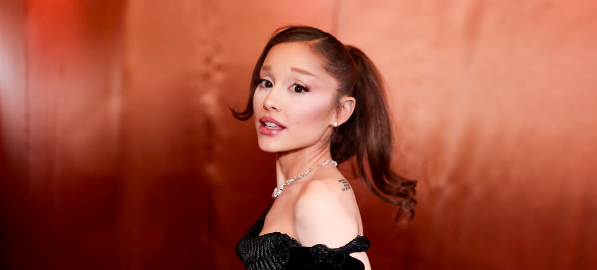 Ariana Grande en la 83ª edición de los Globos de Oro, enero de 2026