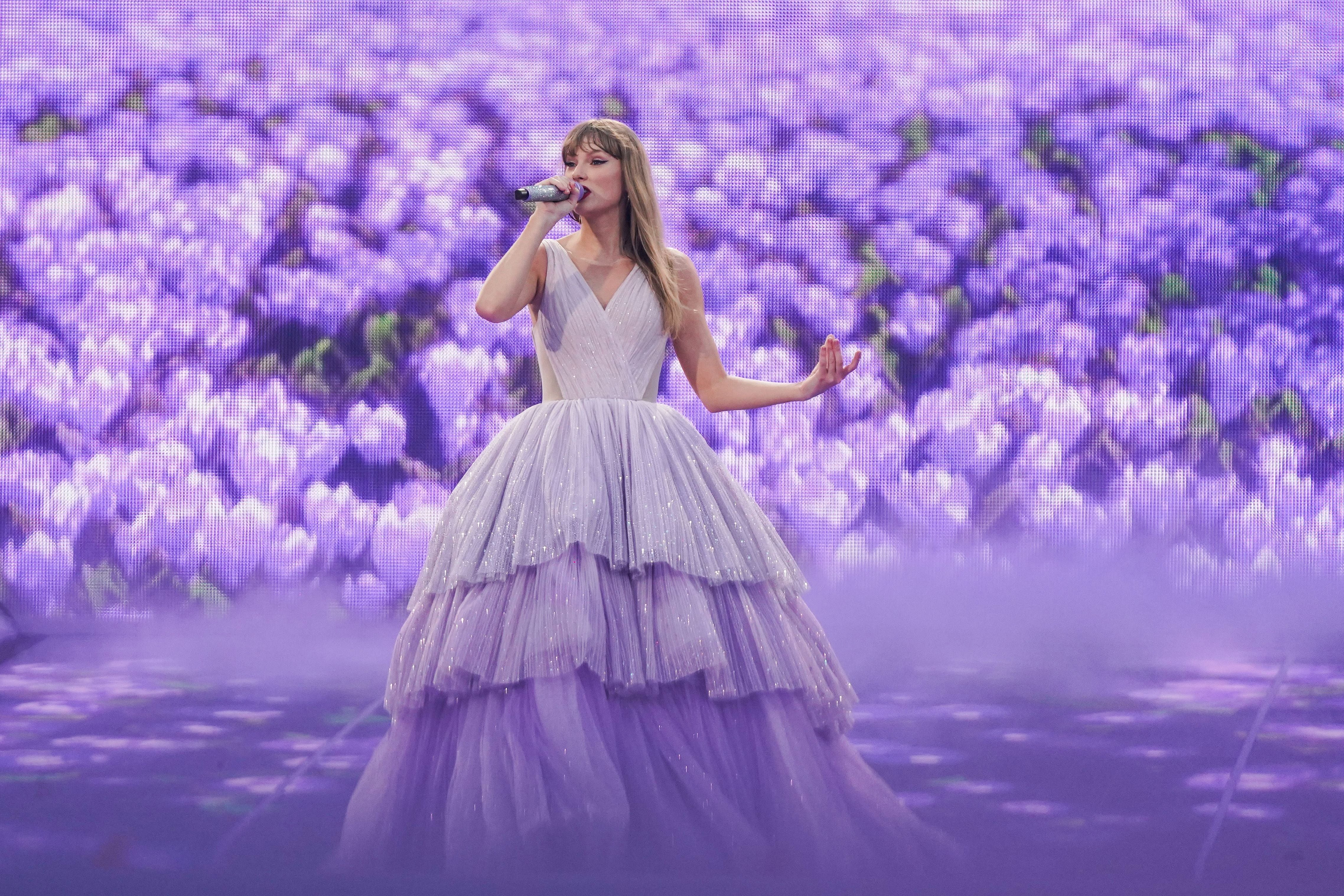 Taylor Swift en concierto en Munich con The Eras Tour 2024. (Photo by Thomas Niedermueller/TAS24/Getty Images  for TAS Rights Management )