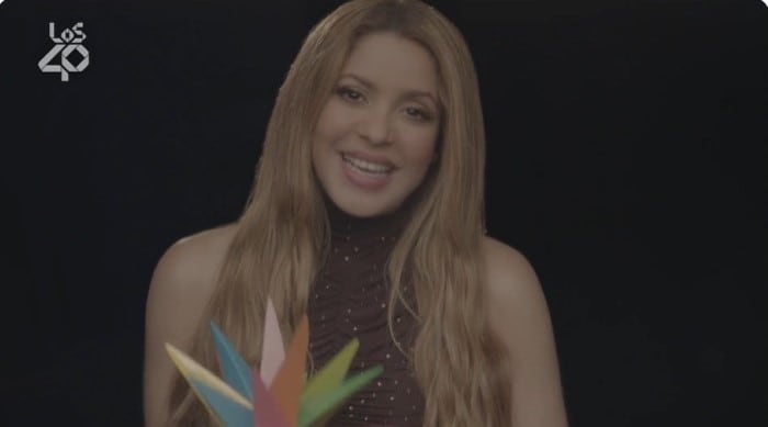 Shakira desde Miami, para LOS40 Music Awards Santander 2023