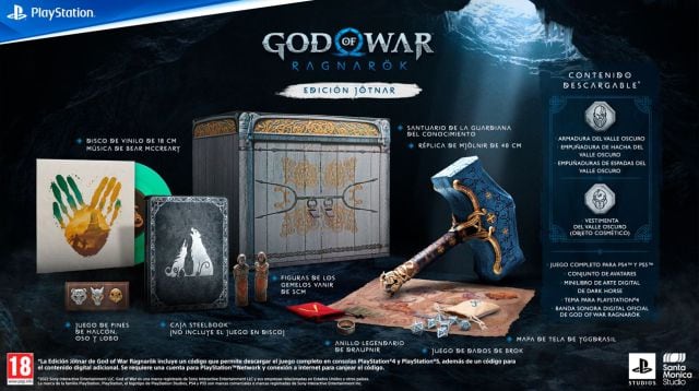 Edición Jotnar de God of War Ragnarok