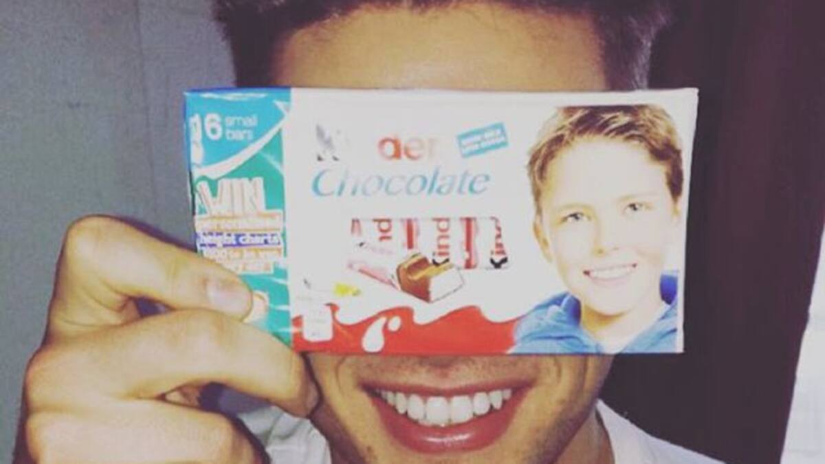 El niño de las chocolatinas Kinder ya es mayor...y un it boy