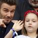 La cara de David Beckham cuando su hija Harper le dice que está enamorada representa a muchos padres