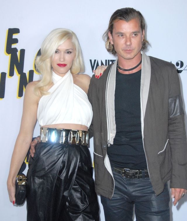 Gwen Stefani y Gavin Rossdale, en el año 2013, en Los Angeles, California. 