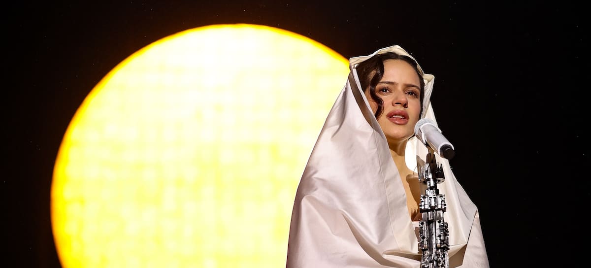 Rosalía en el LUX Tour en Barcelona el 13 de abril de 2026, en el Palau Sant Jordi. Christian Bertrand