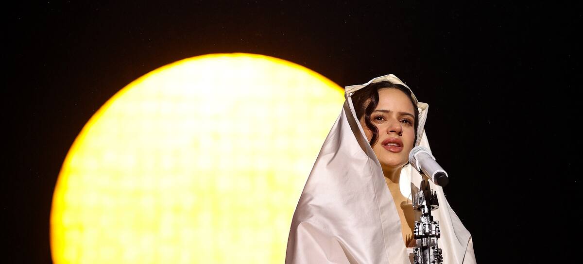 Rosalía en el LUX Tour en Barcelona el 13 de abril de 2026, en el Palau Sant Jordi.