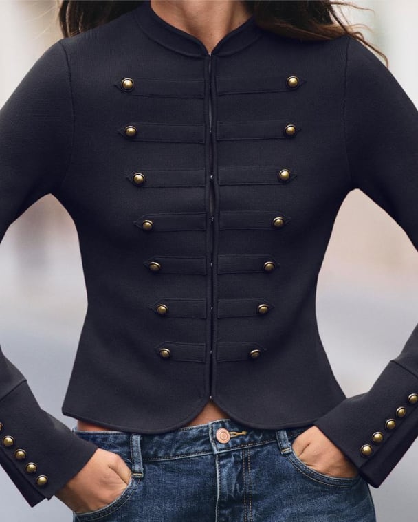 Chaqueta botones