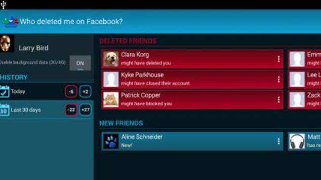 Averiguá quién te eliminó de Facebook!