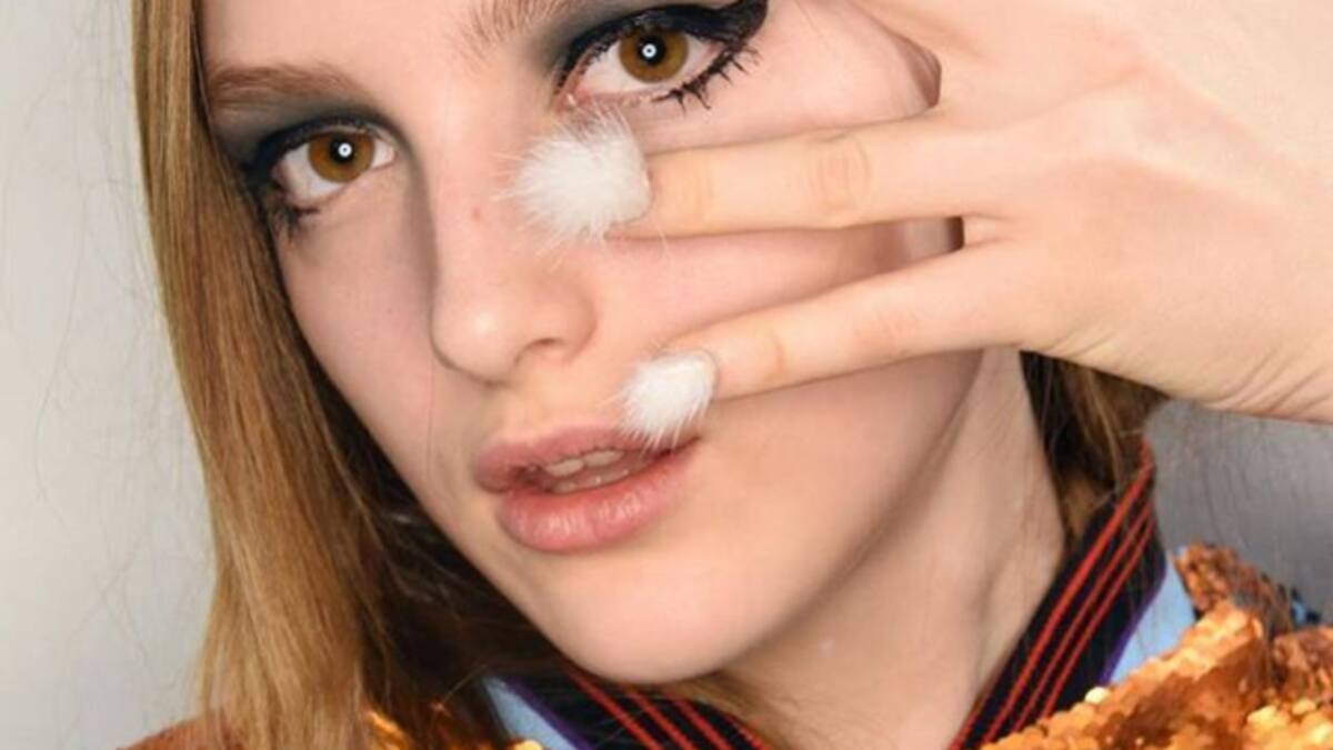 Las uñas con pelo son el último grito