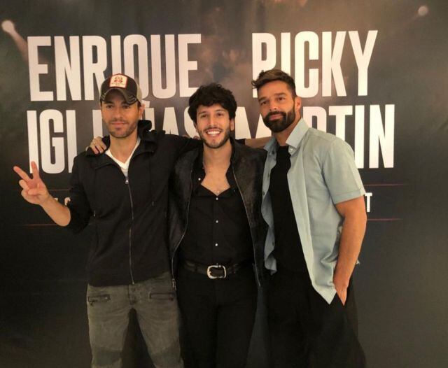 Enrique Iglesias y Ricky Martin retoman gira. Sebastián Yatra, invitado especial