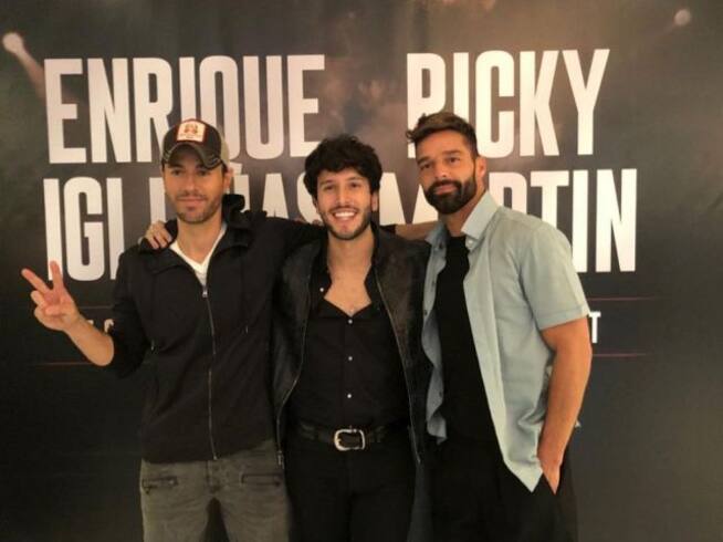 Enrique Iglesias y Ricky Martin retoman gira. Sebastián Yatra, invitado especial