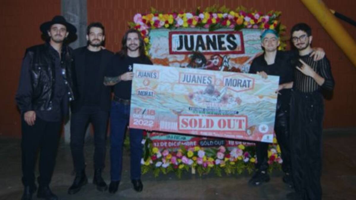Morat y Juanes brillaron ante más de 70 mil personas en Medellín