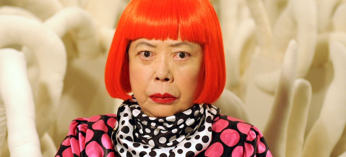 La artista japonesa Yayoi Kusama