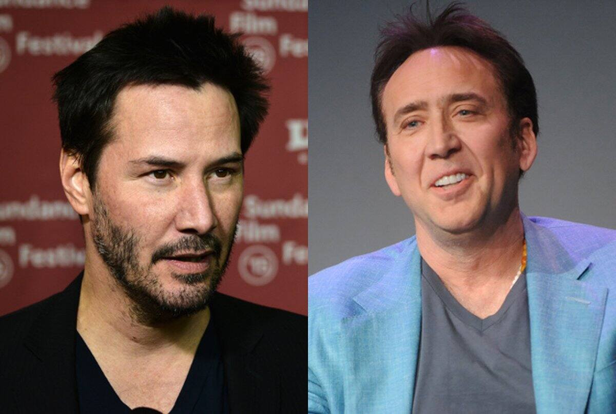 Keanu Reeves y Nicolas Cage tienen la misma edad: 51!