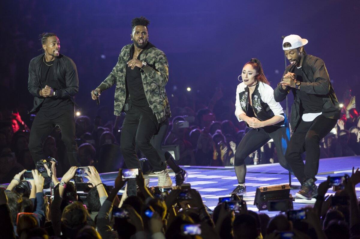 Nos encantó la presentación de Jason Derulo