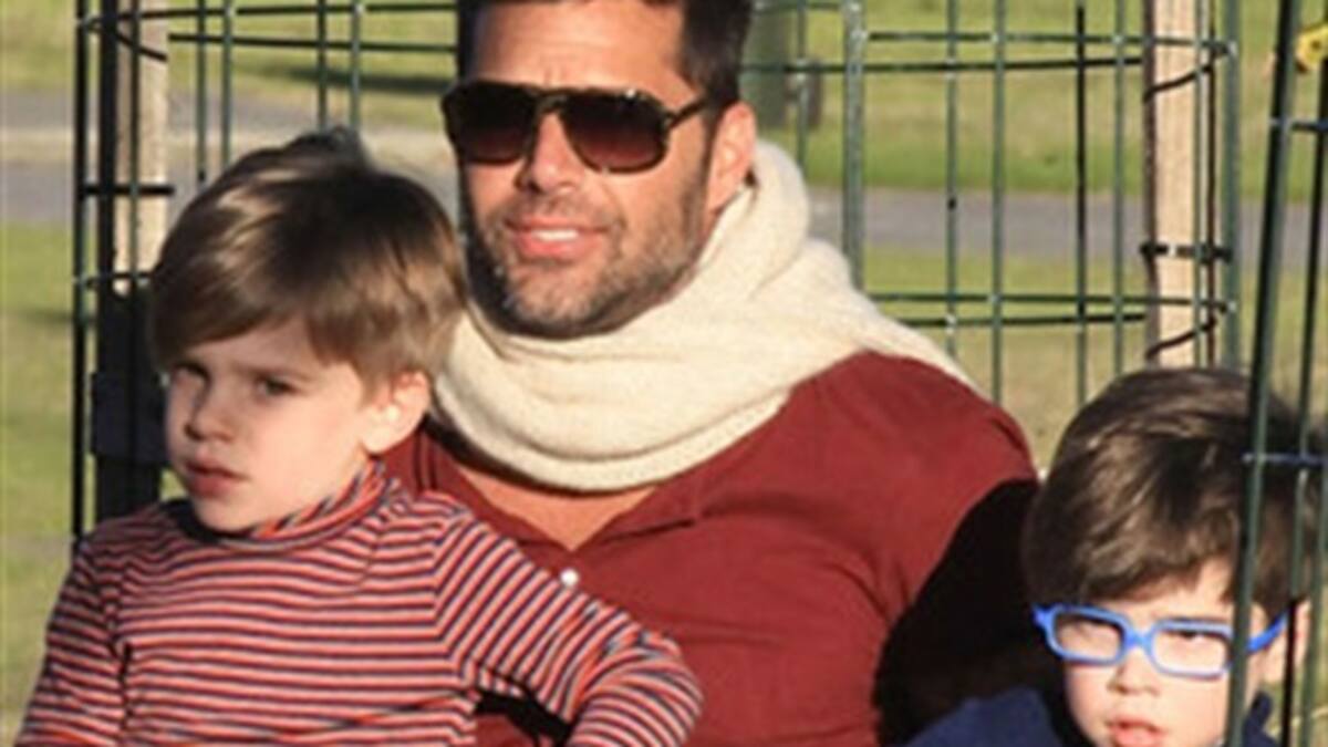 Ricky Martin: el orgulló de papá