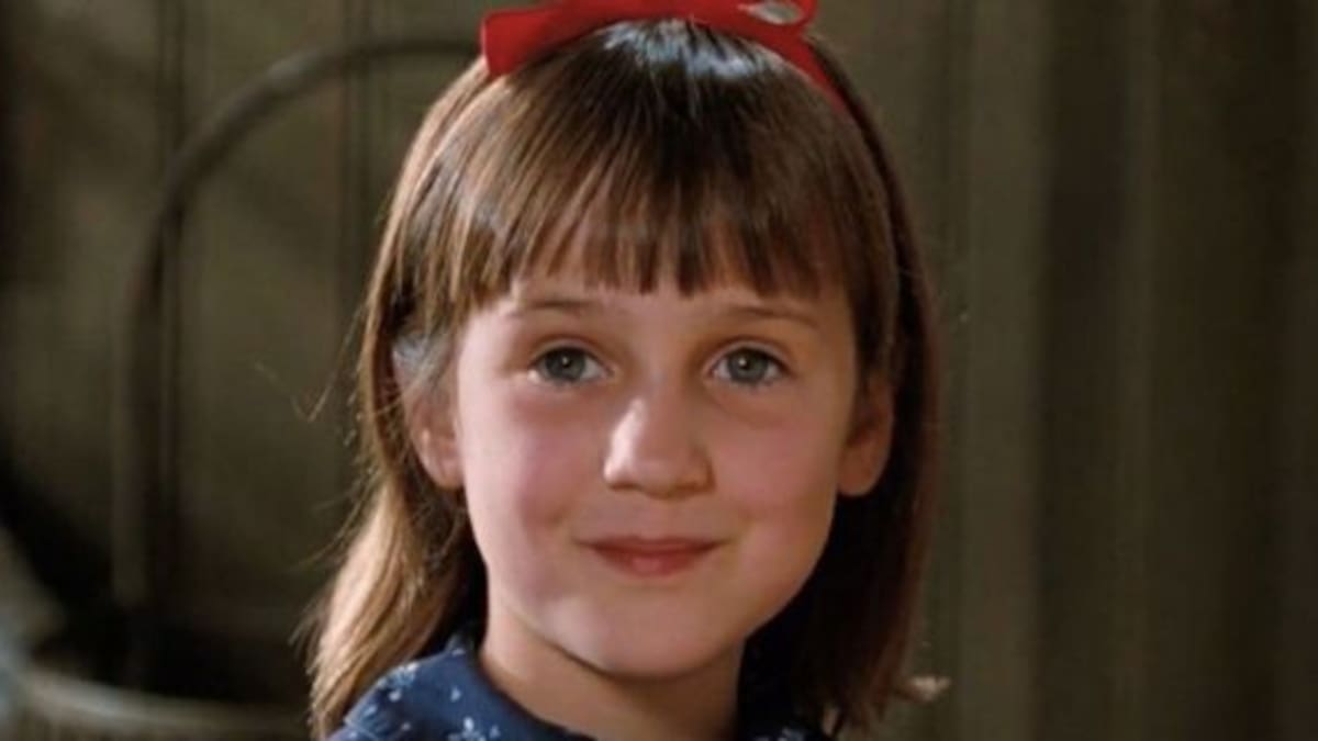 A 26 años de su estreno, asÍ luce la niña que interpretó a Matilda