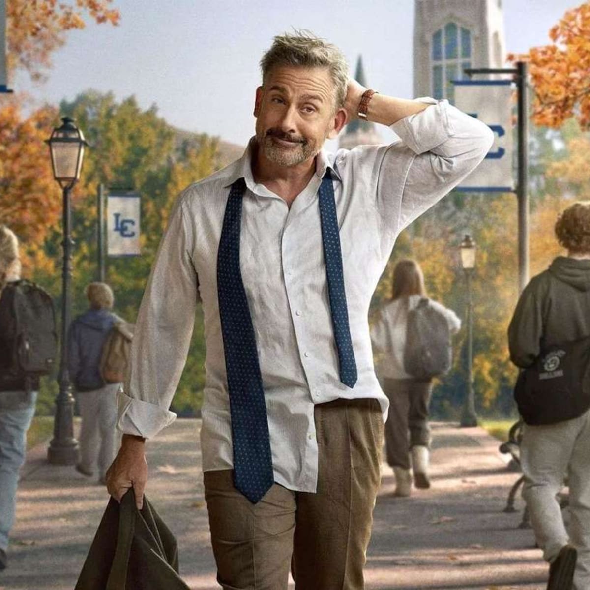 El campus universitario donde todo se complica: así es la trama de 'Rooster' que protagoniza Steve Carell en HBO Max