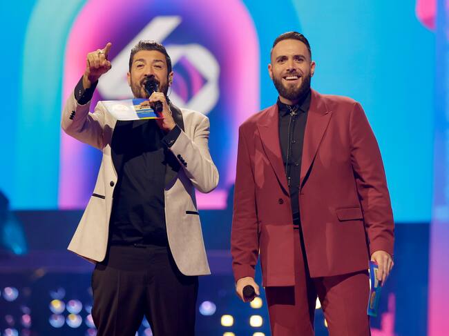 Nuestro compañero Félix Castillo, presentador de la ceremonia de entrega y del preshow