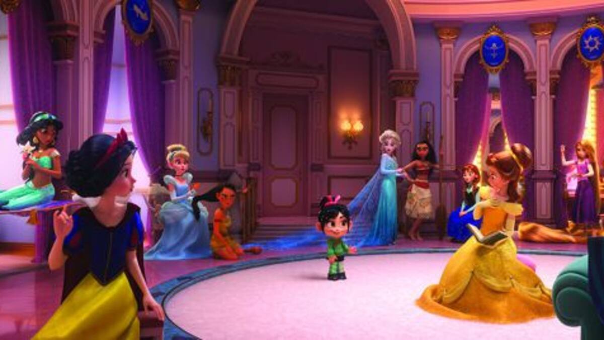 Las princesas de Disney aparecen junto a 'Ralph, el demoledor 2'
