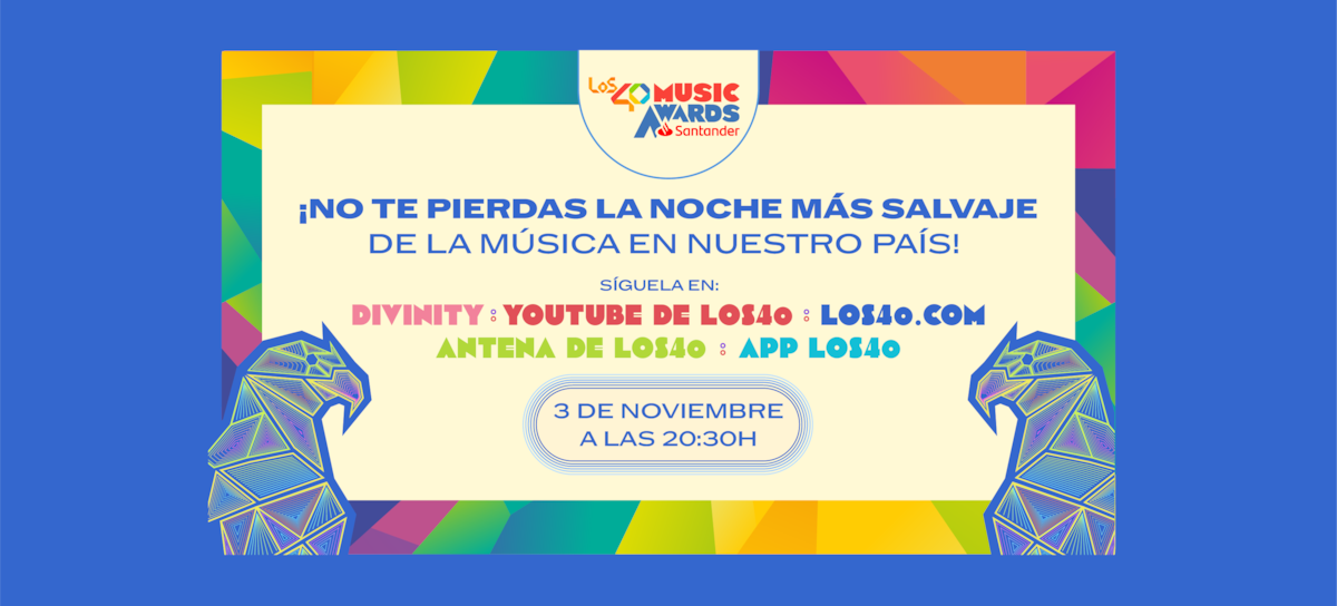 LOS40 Music Awards Santander 2023.