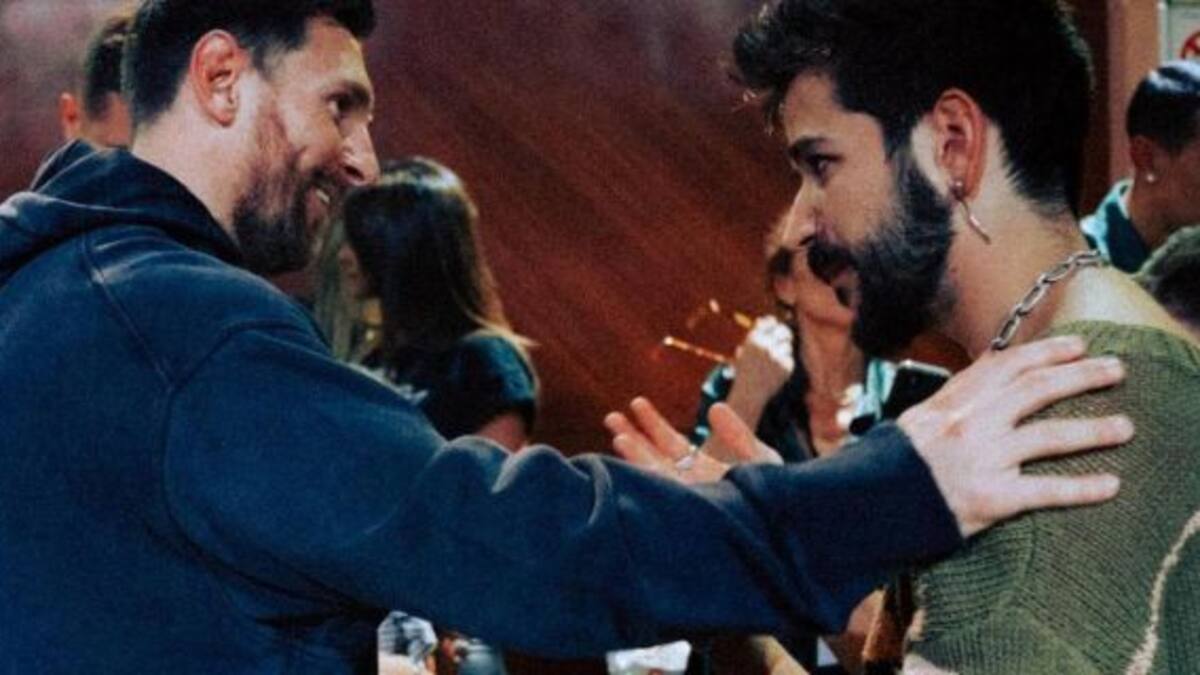 Así fue el encuentro de Camilo con Messi y los jugadores del PSG