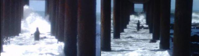 ¿Un fantasma en el muelle de Miramar?